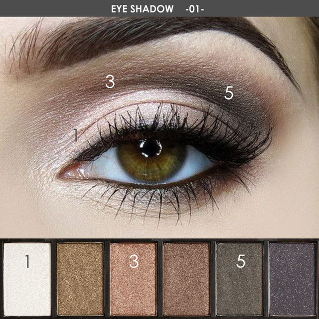 Glamorous Smokey Eye Shadow