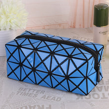 Load image into Gallery viewer, Geometric Zipper Cosmetic Bag