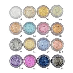 Single Glitter Eye Shadow Jelly Gel