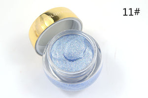 Single Glitter Eye Shadow Jelly Gel