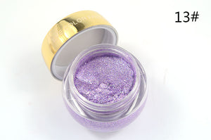 Single Glitter Eye Shadow Jelly Gel