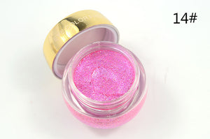 Single Glitter Eye Shadow Jelly Gel