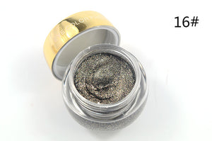 Single Glitter Eye Shadow Jelly Gel