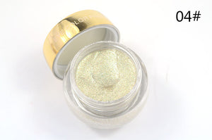 Single Glitter Eye Shadow Jelly Gel