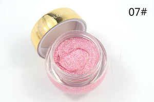 Single Glitter Eye Shadow Jelly Gel