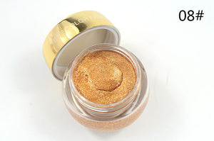 Single Glitter Eye Shadow Jelly Gel