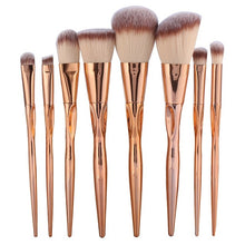 Load image into Gallery viewer, Metal Makeup Brushes Set